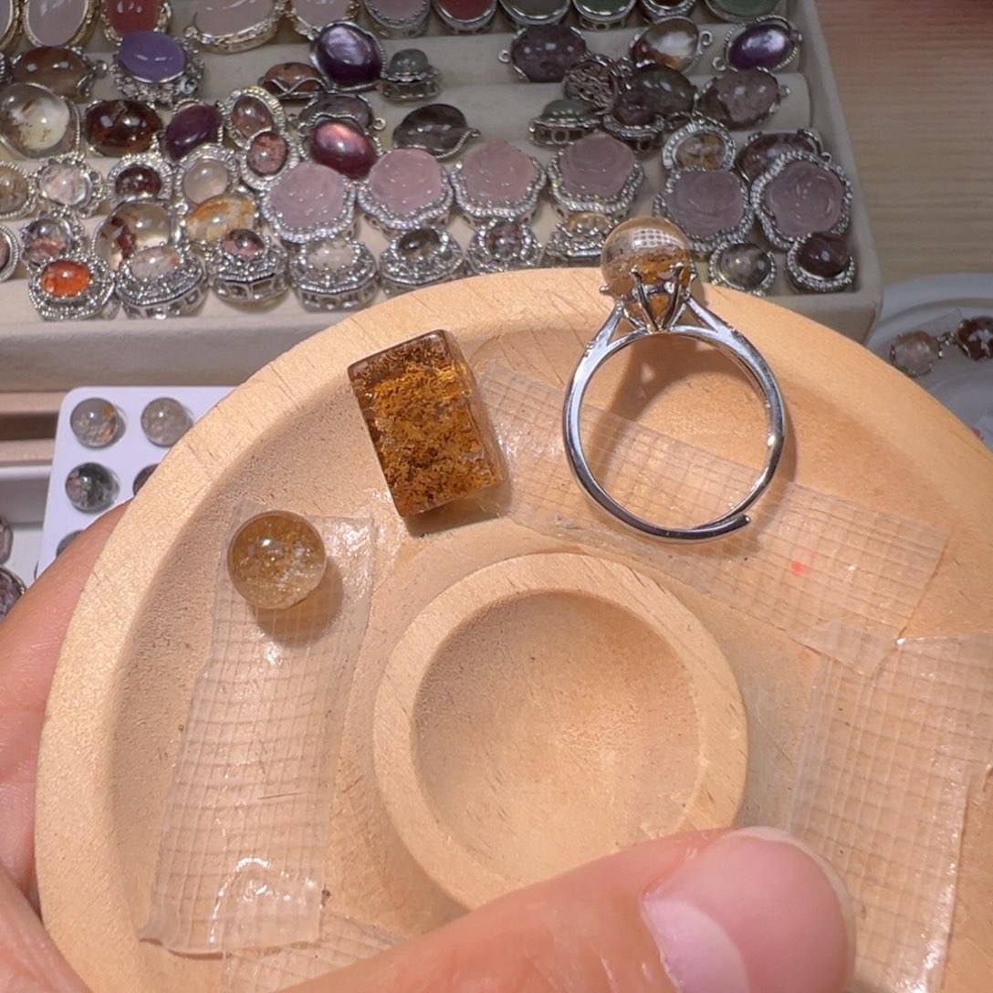 柒****银S925镶嵌紫晶珠宝半成品