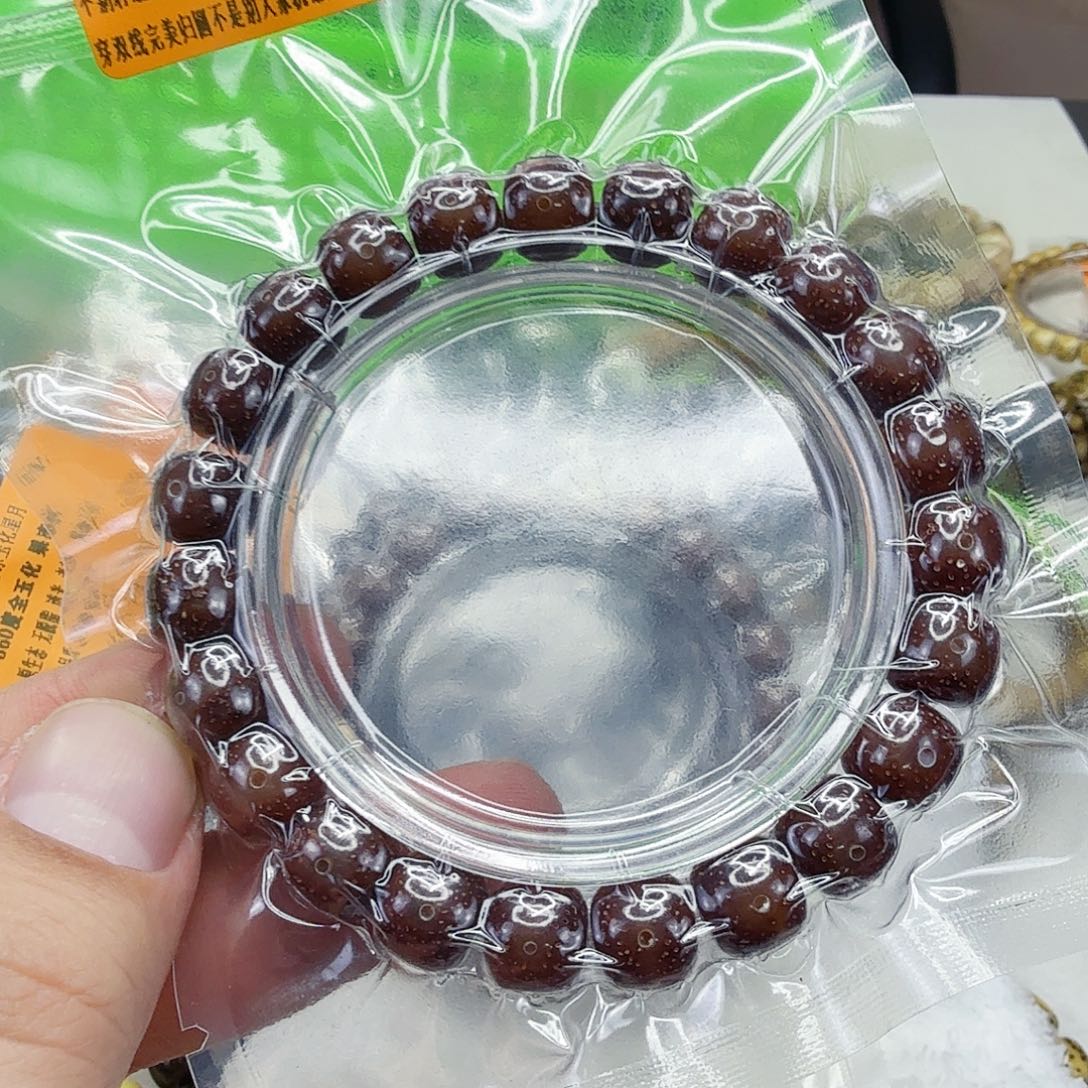 手串星月菩提3殿堂粉冰星月菩提单圈10桶