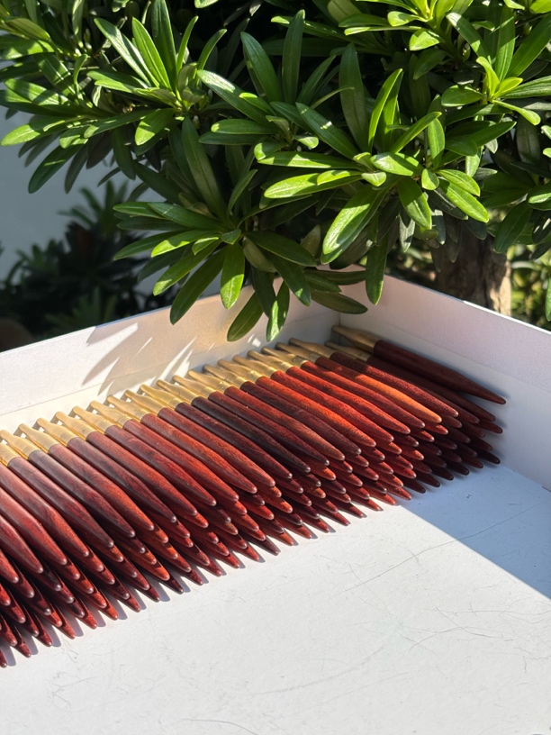 11 厘米长针头 紫油梨毛衣针 （不送连接线）