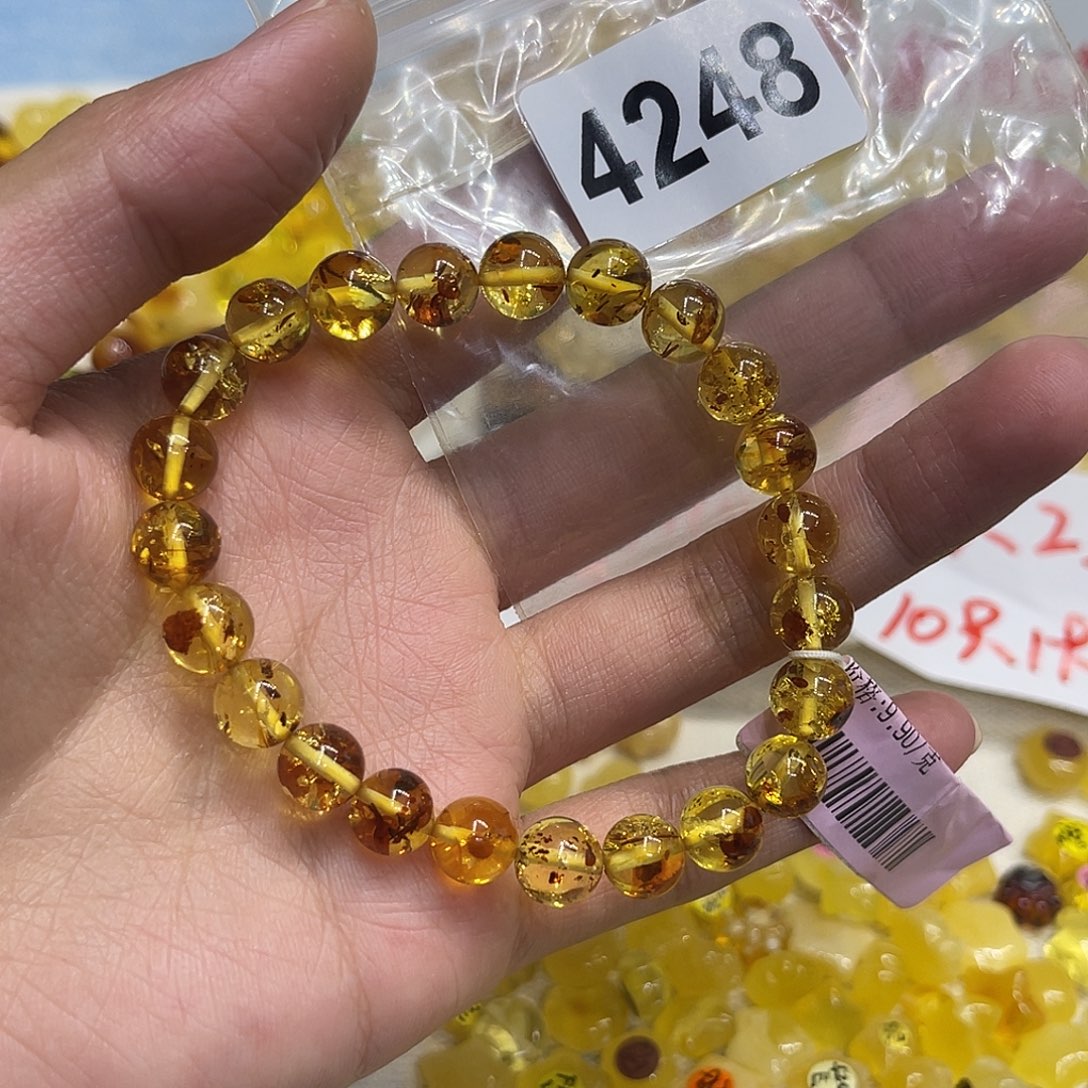 琥珀未镶嵌珠宝奇石蜜蜡