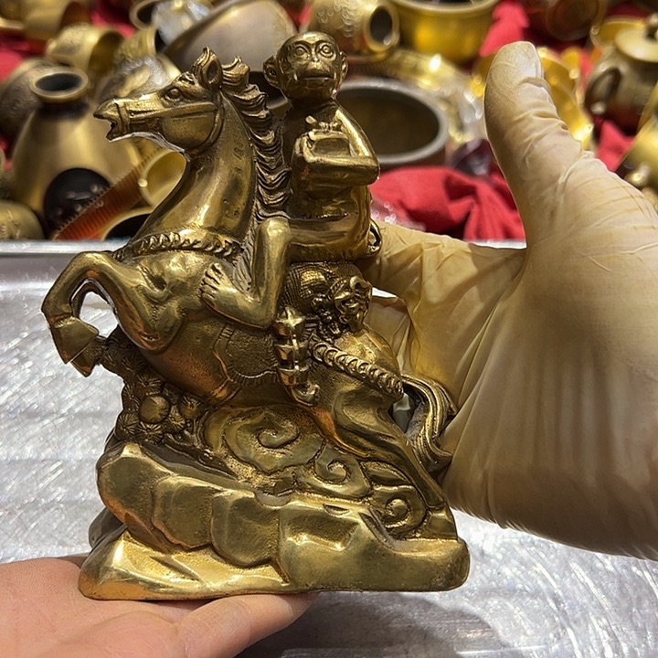 **゛微瑕疵黄铜摆件工艺品