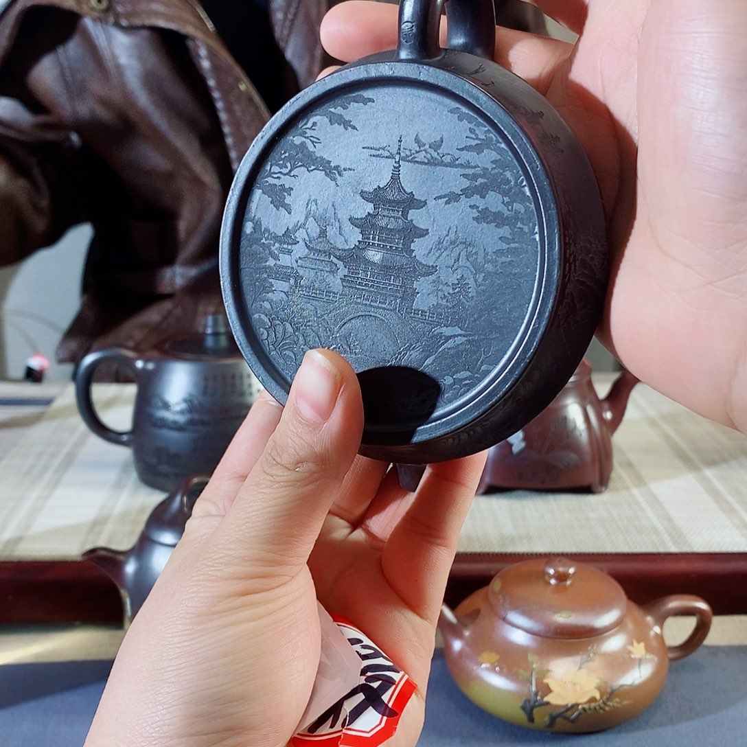 紫砂茶壶宜兴紫砂壶疯狂打