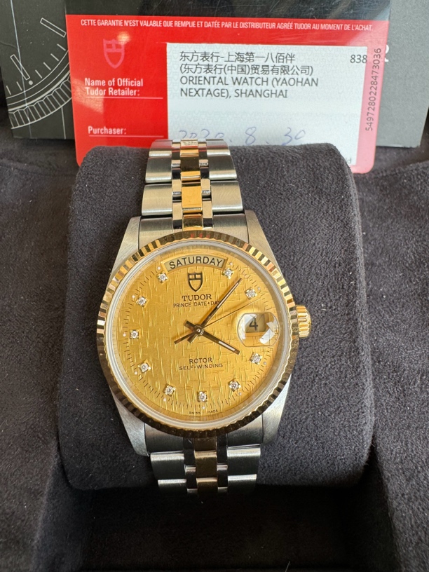 95新 TUDOR/帝舵 95新/帝舵王子/表径36mm/全套2020年