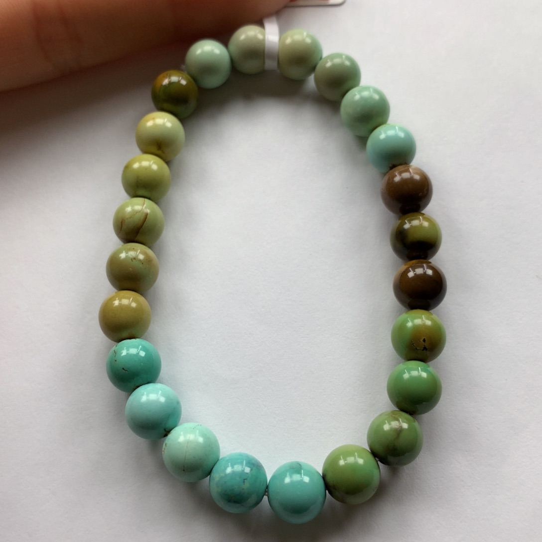 绿松石单圈未镶嵌