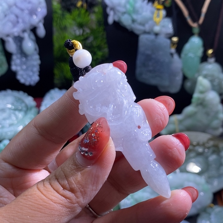 【闪购商品】颈饰未镶嵌翡翠龙柱
