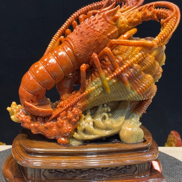 寿山石一**电寿山石摆件