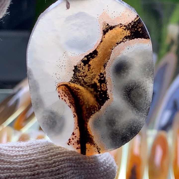 未镶嵌玛瑙/玉髓珠宝半成品216