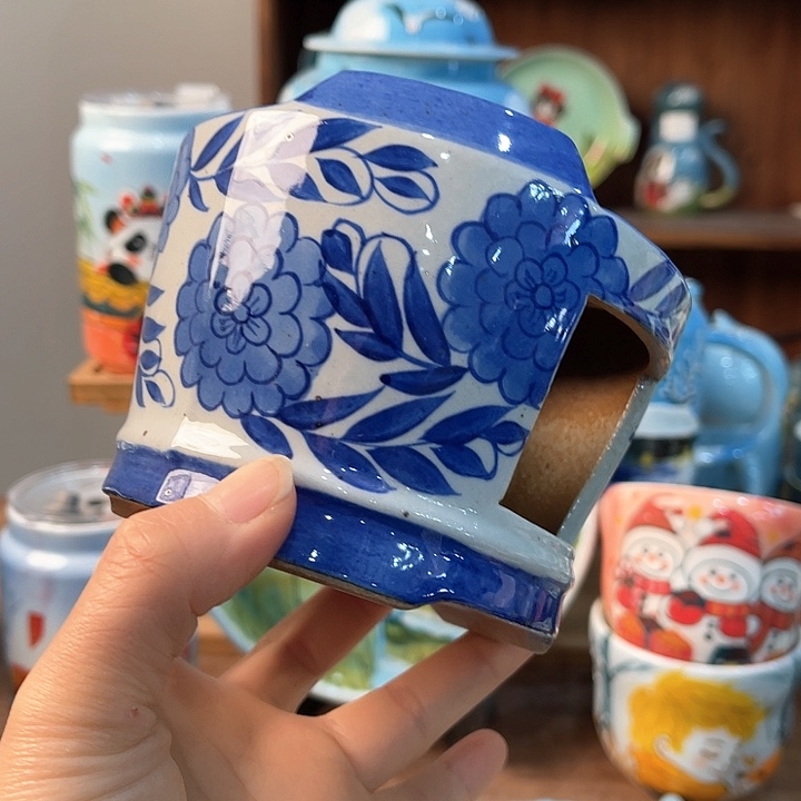陶景德镇釉下手绘陶瓷 