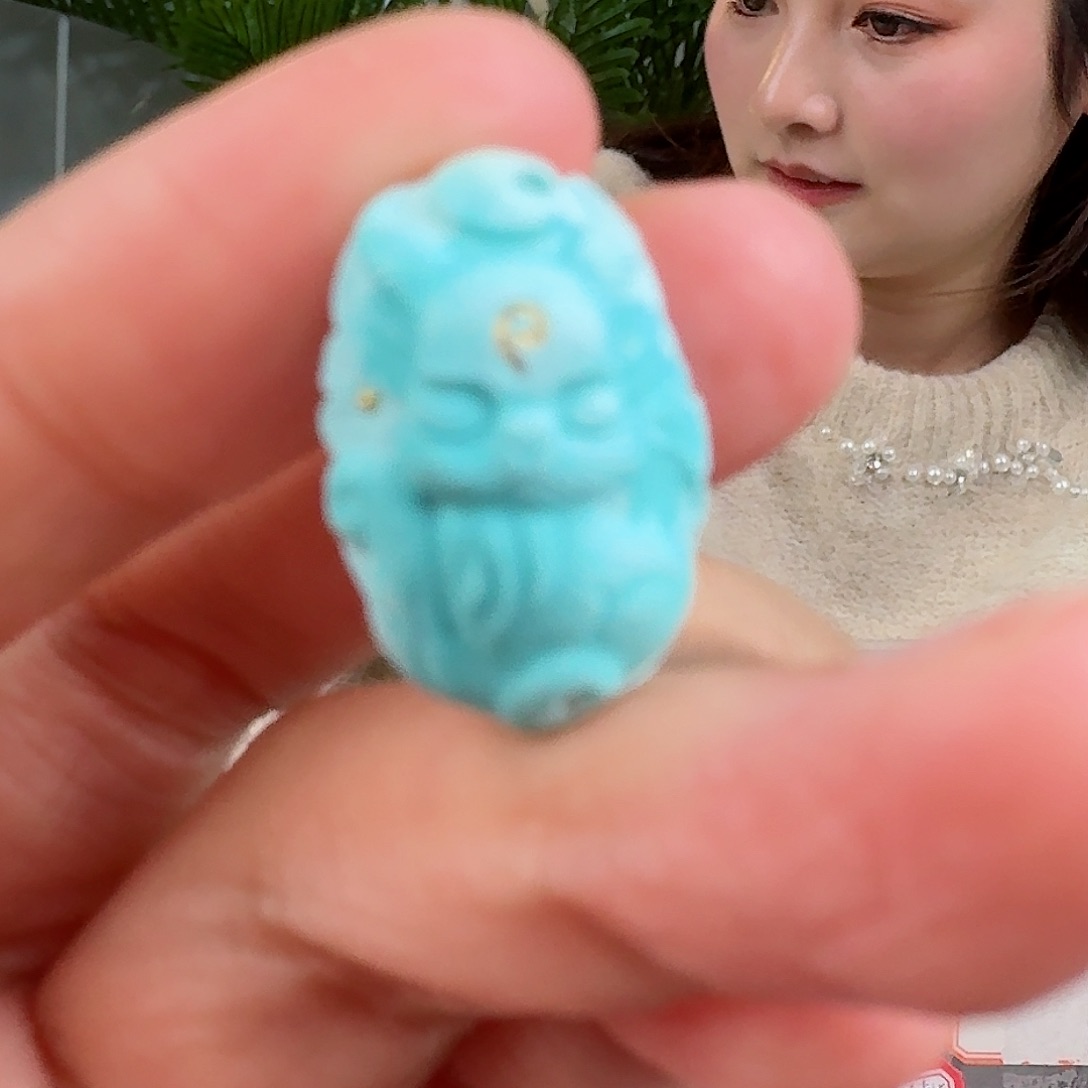 绿松石珠宝奇石未镶嵌