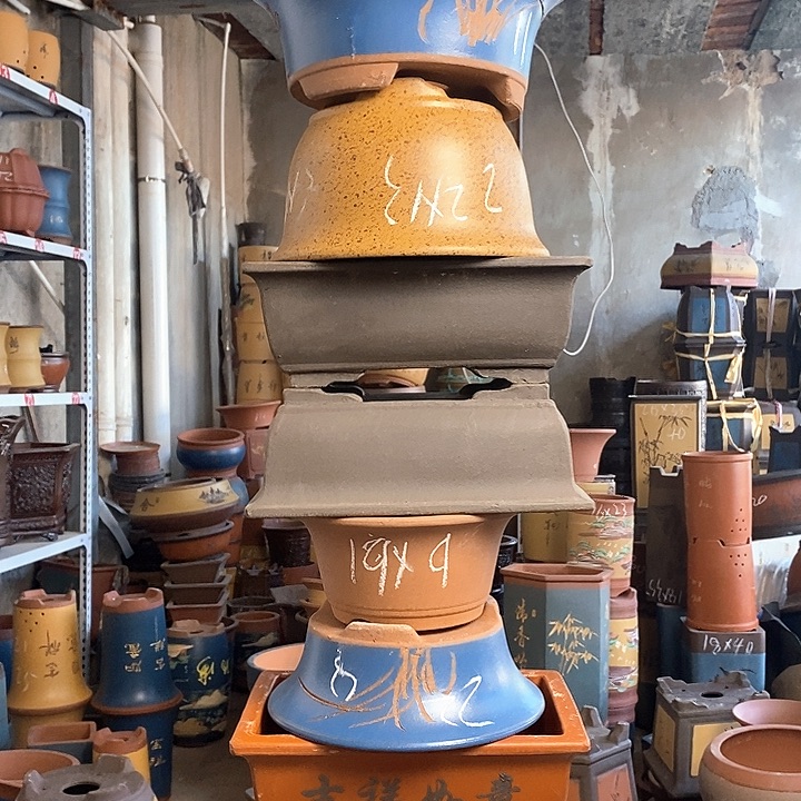 紫砂花盆紫砂花盆