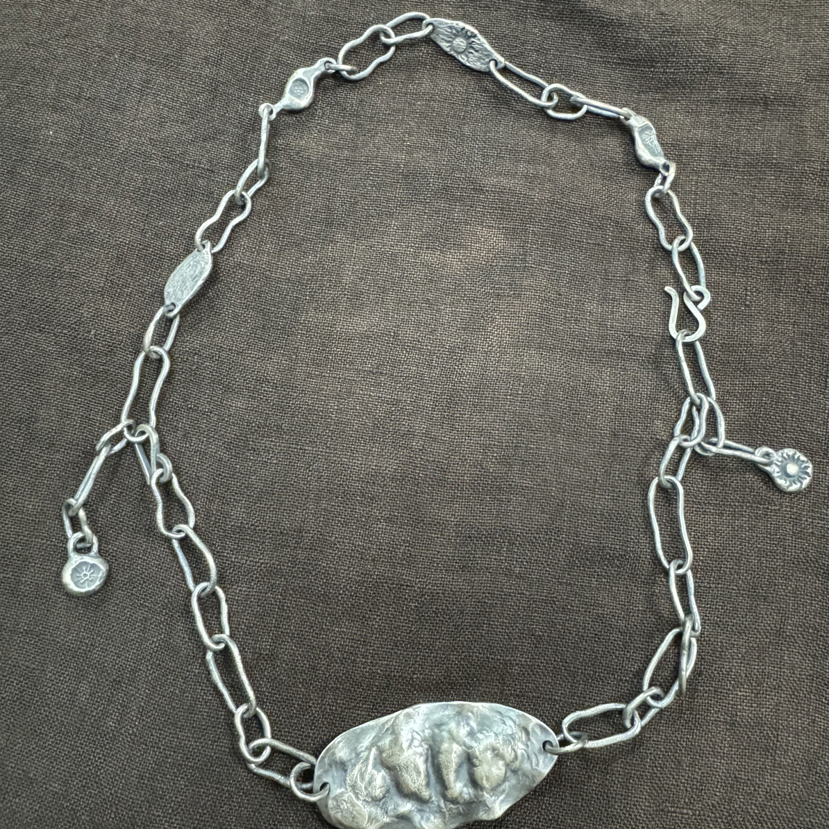 链子足银 纯手工做9999足银百搭链可以分解两条