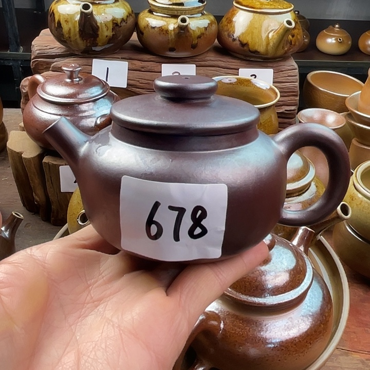 L***Y建水紫陶紫泥柴烧壶