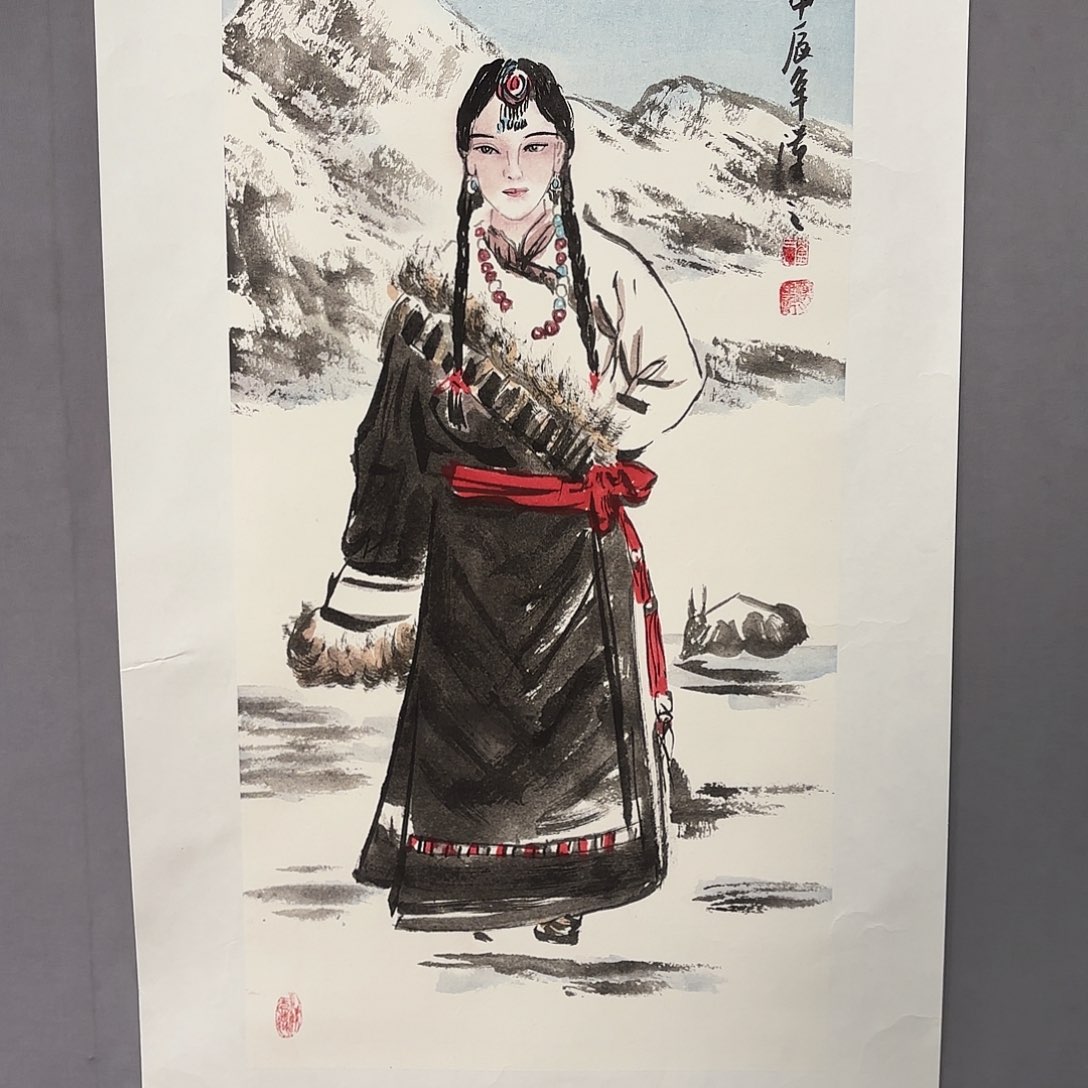 国画亲笔手绘原创