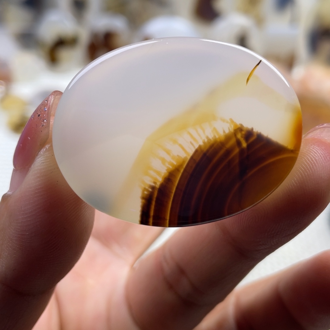 玛瑙/玉髓未镶嵌颈饰