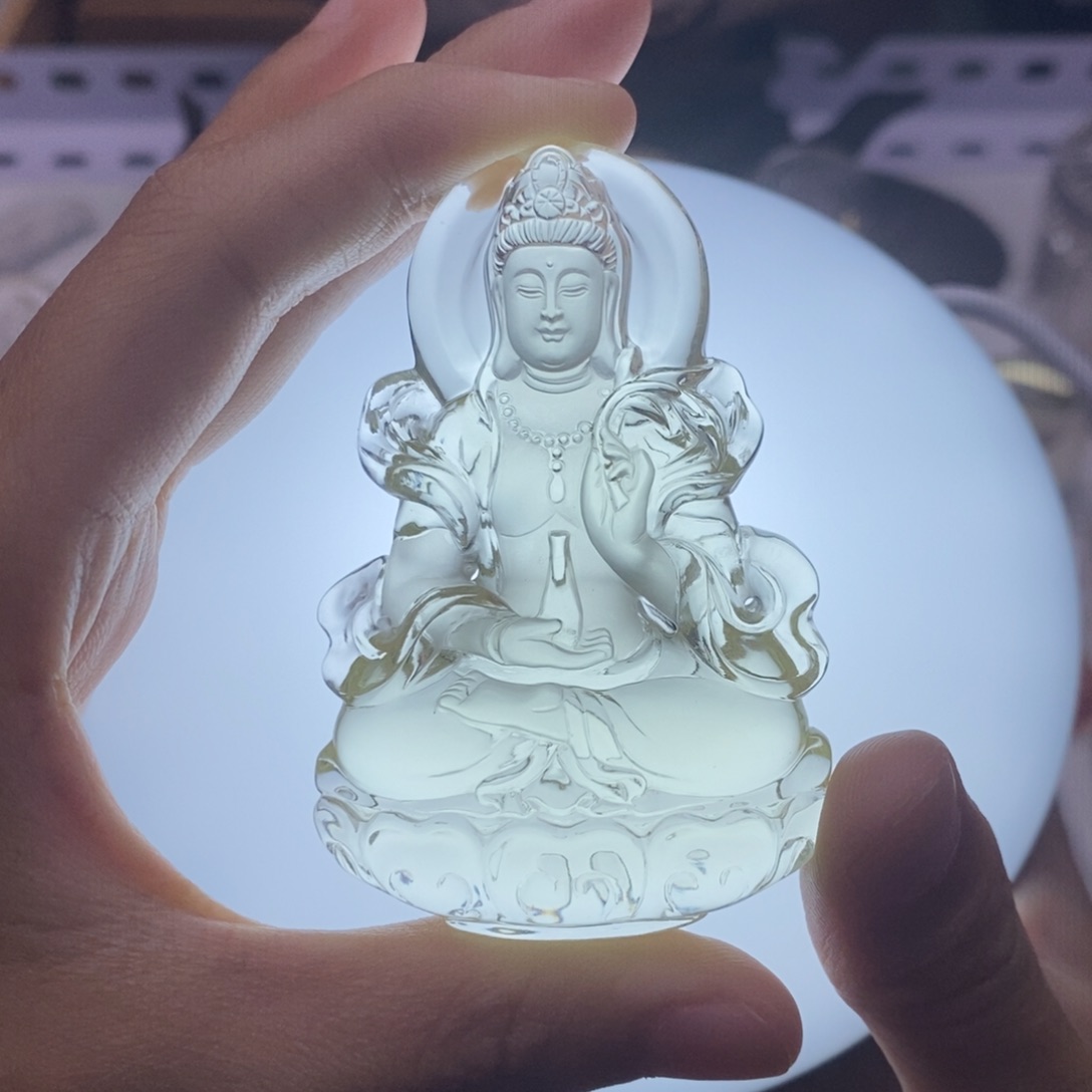 未镶嵌颈饰水晶山*定制