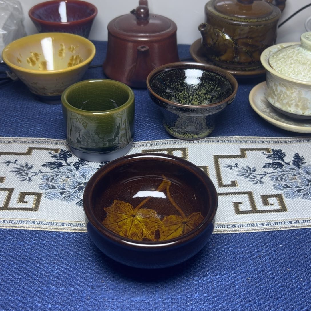 建阳建盏喝茶主人杯