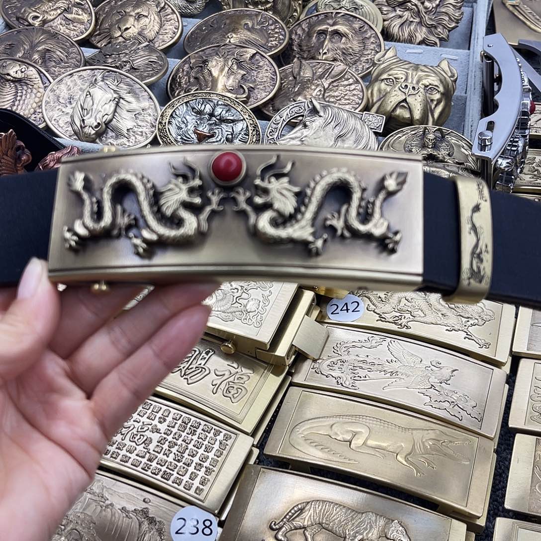 实心黄铜14公分长送腰带