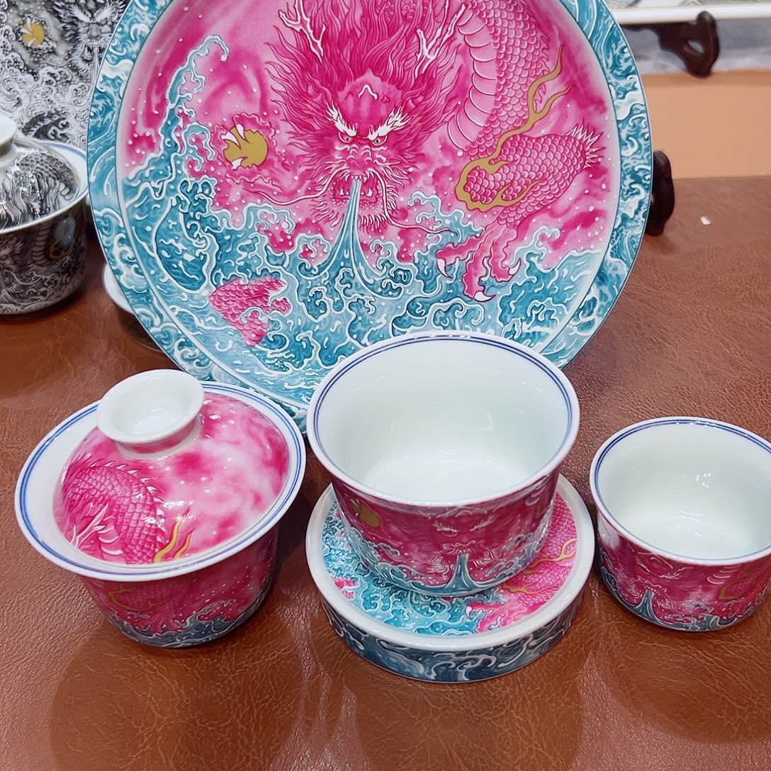 摆件景德镇陶瓷艺术展演厅及艺术