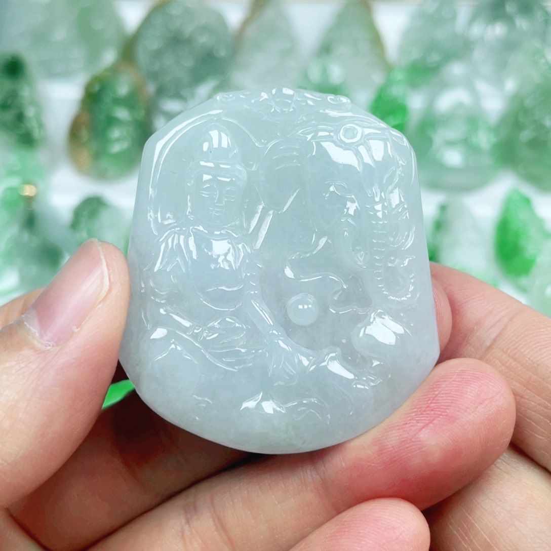 翡翠吊坠(不含链)未镶嵌