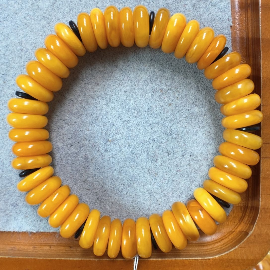 蜜蜡手串未镶嵌蜜蜡手串