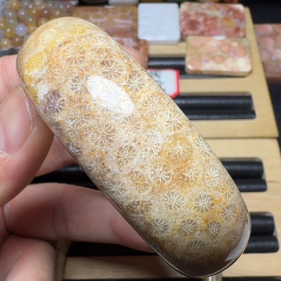 硅化玉纯天然色有机玉石未镶嵌56.5圈口