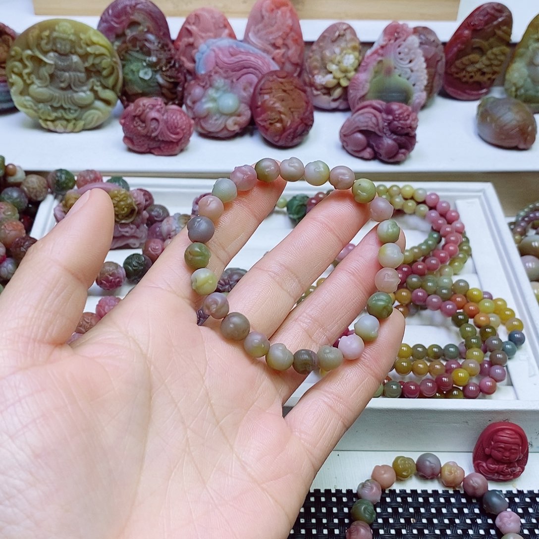 玛瑙/玉髓盐源玛瑙未镶嵌