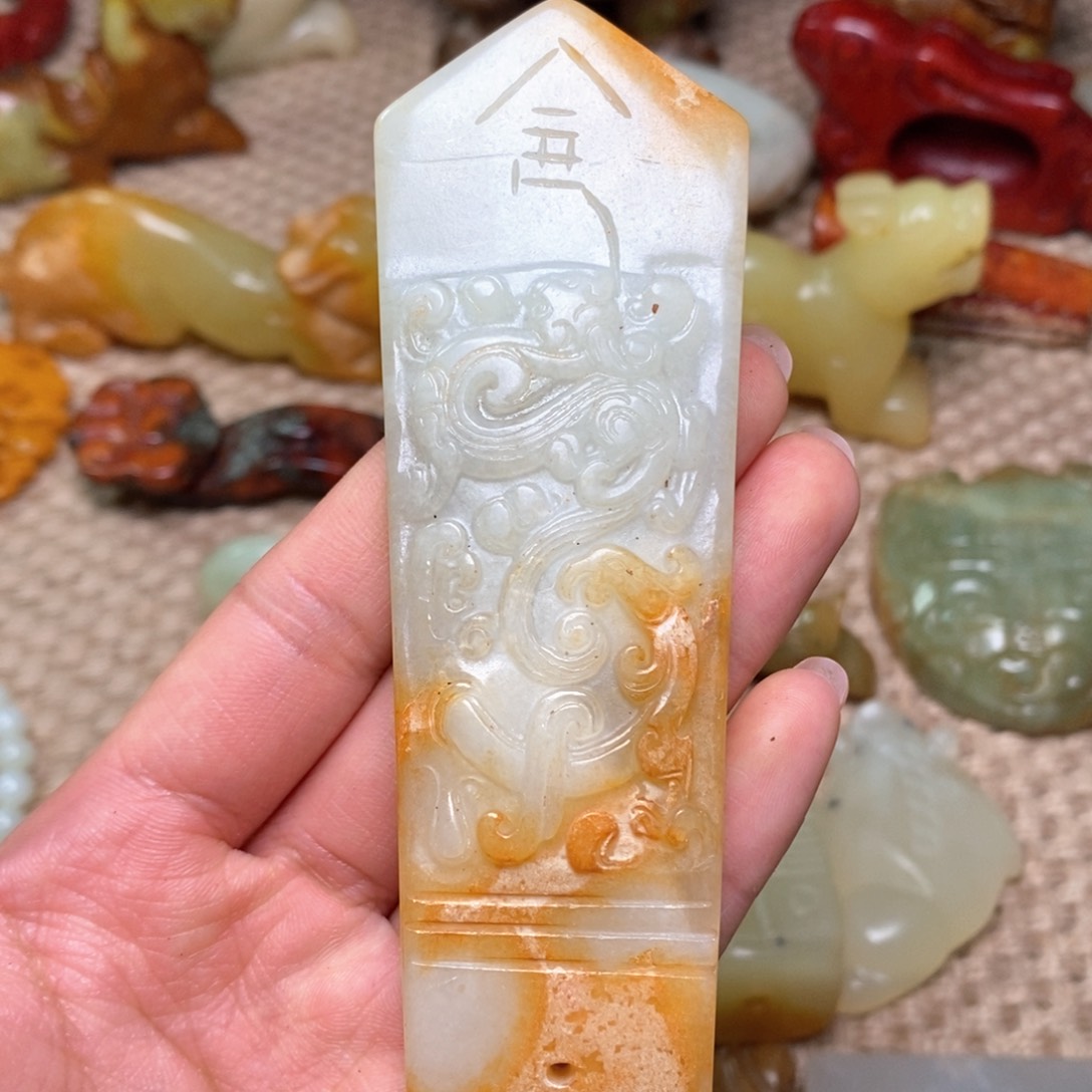 白玉菩提吊坠白玉菩提白玉菩提摆件