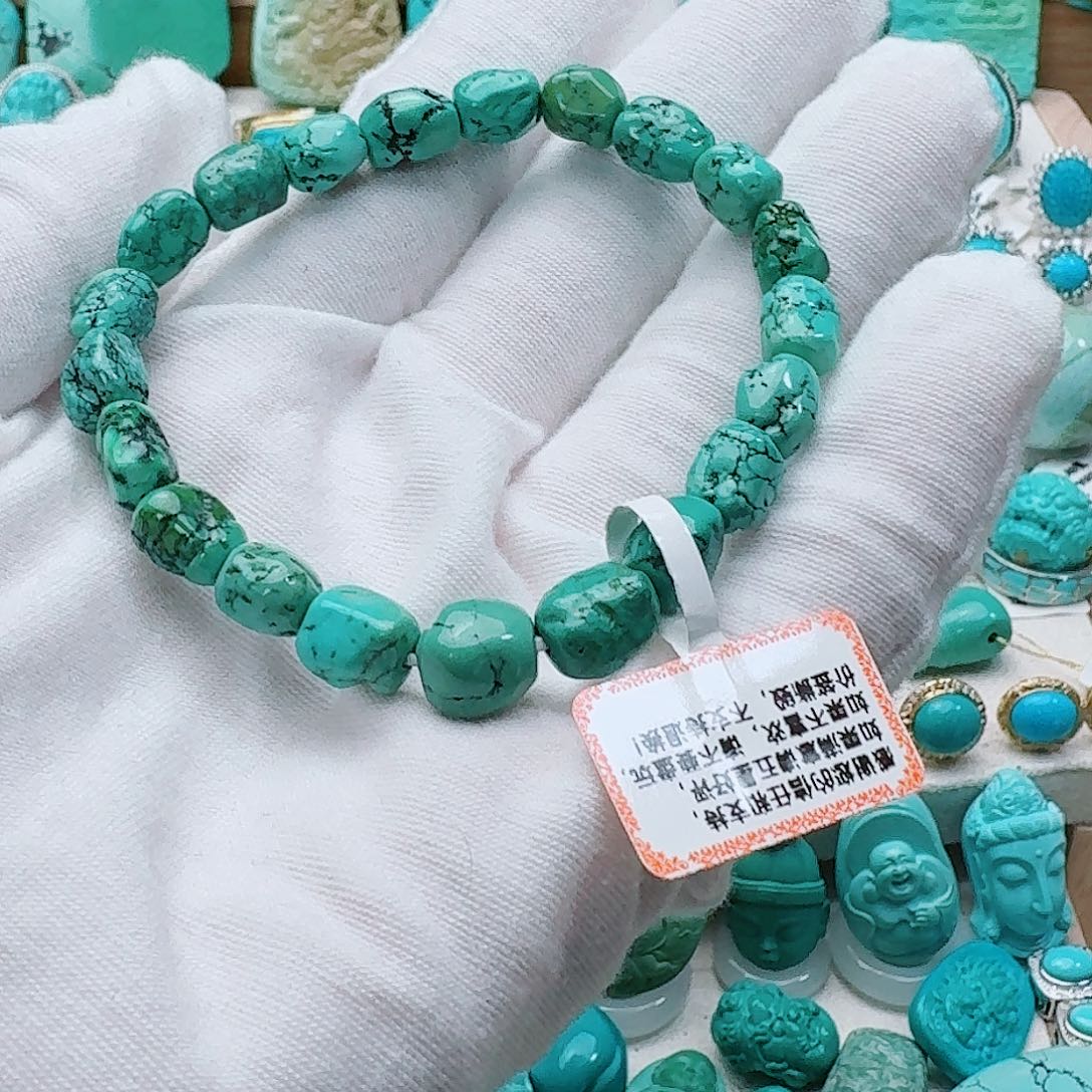 绿松石未镶嵌配饰