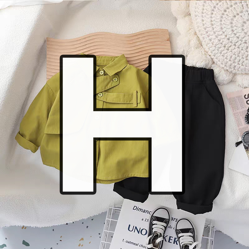 H501-599高品质童装 - (乱拍LA黑)