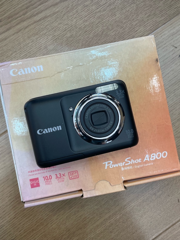 准新品 Canon/佳能 佳能a800（带原盒）二手相机no退换