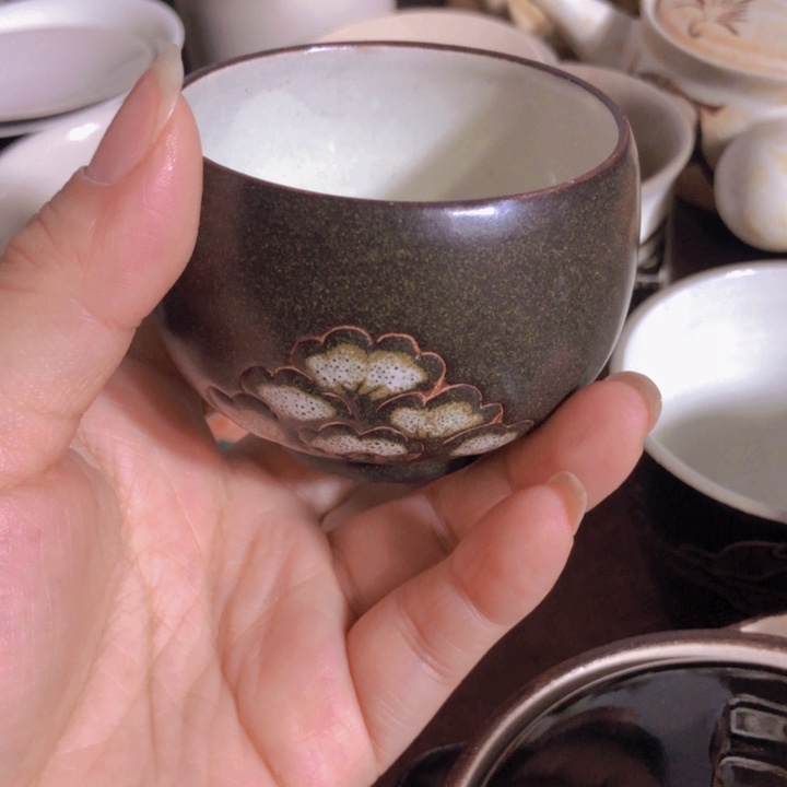 磁州窑纯手工艺术茶具茶杯