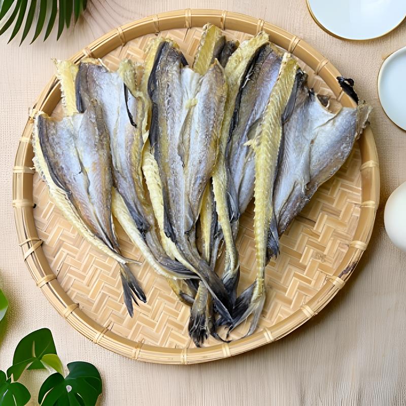 【浪琴湾柴鱼干】足干精选柴鱼干500g海中黄鲫子鱼鱼干干鱼干货中国