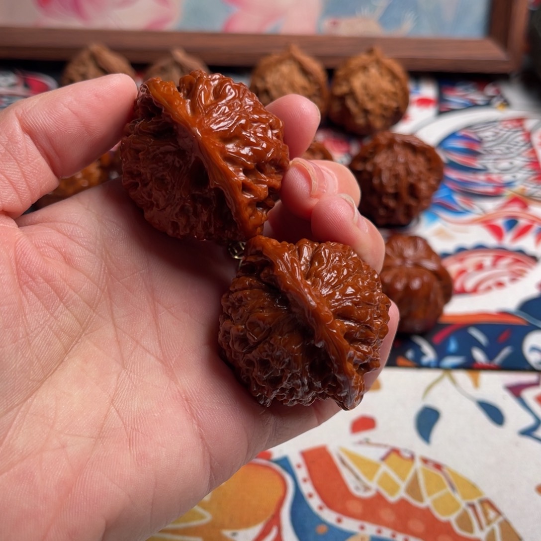 吊坠文玩核桃官帽43