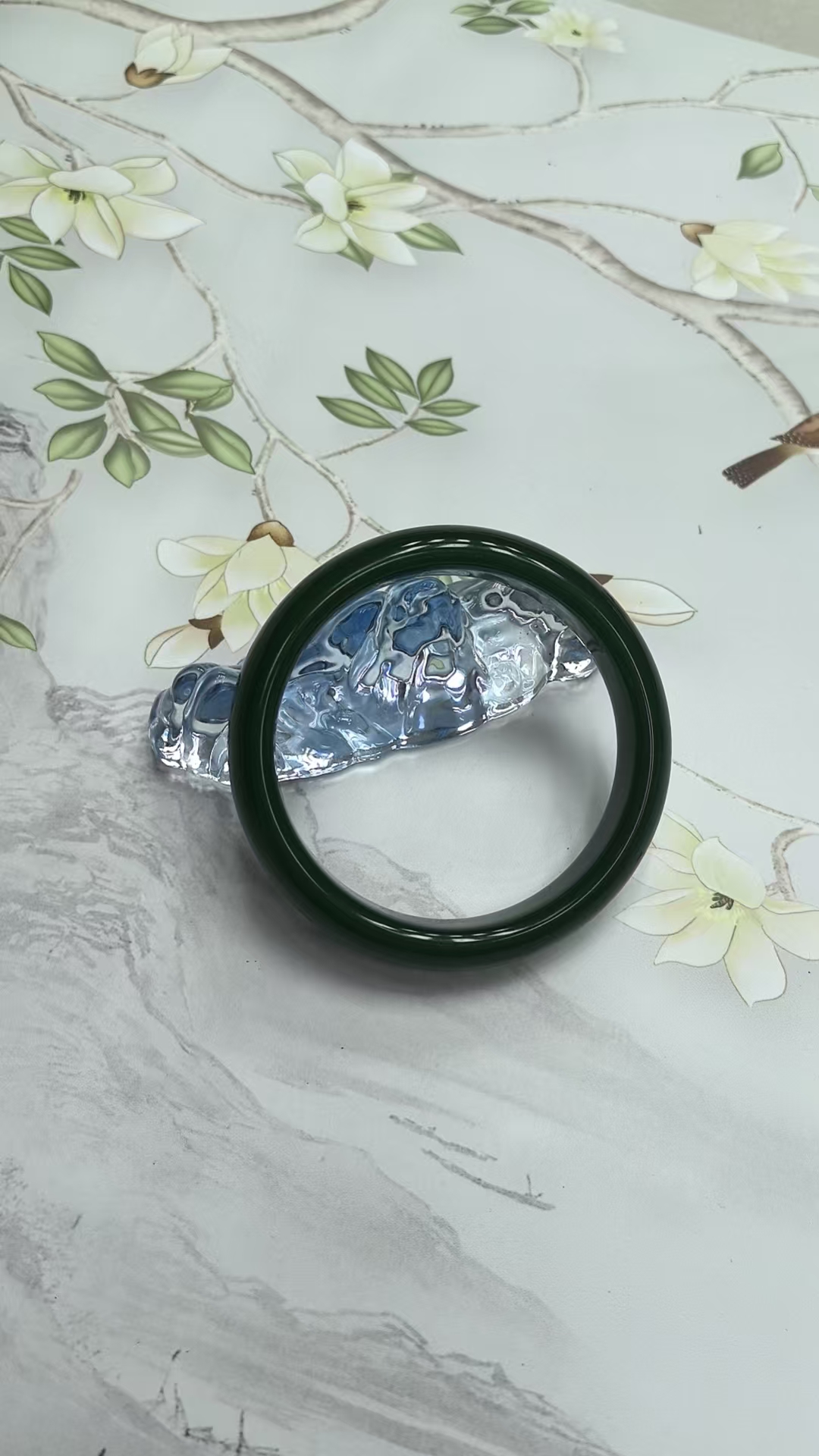 子柒甄选D57长生寿山石（圈口均码）