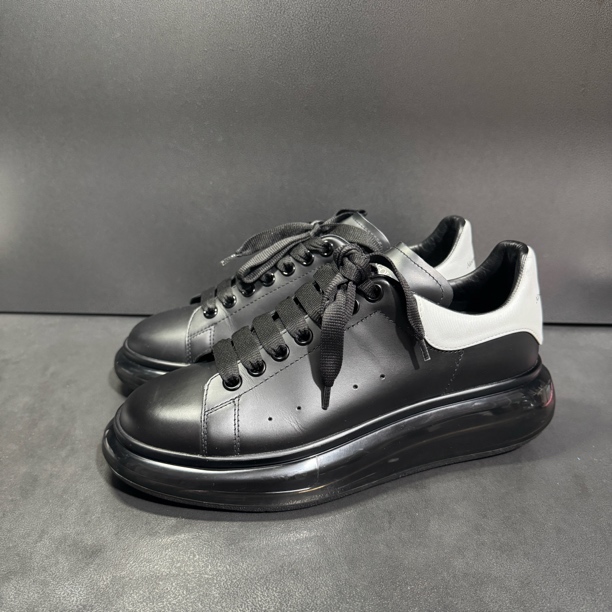 95新 Alexander McQueen/亚历山大·麦昆 41.5码/麦昆95新低帮黑白