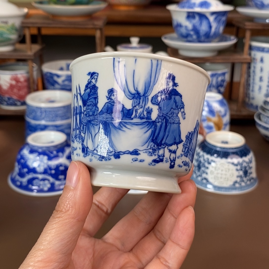 景德镇陶瓷手工手绘