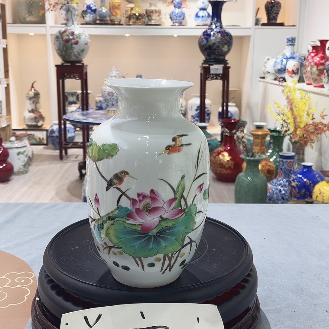 陶瓷22cm家和万事兴冬瓜