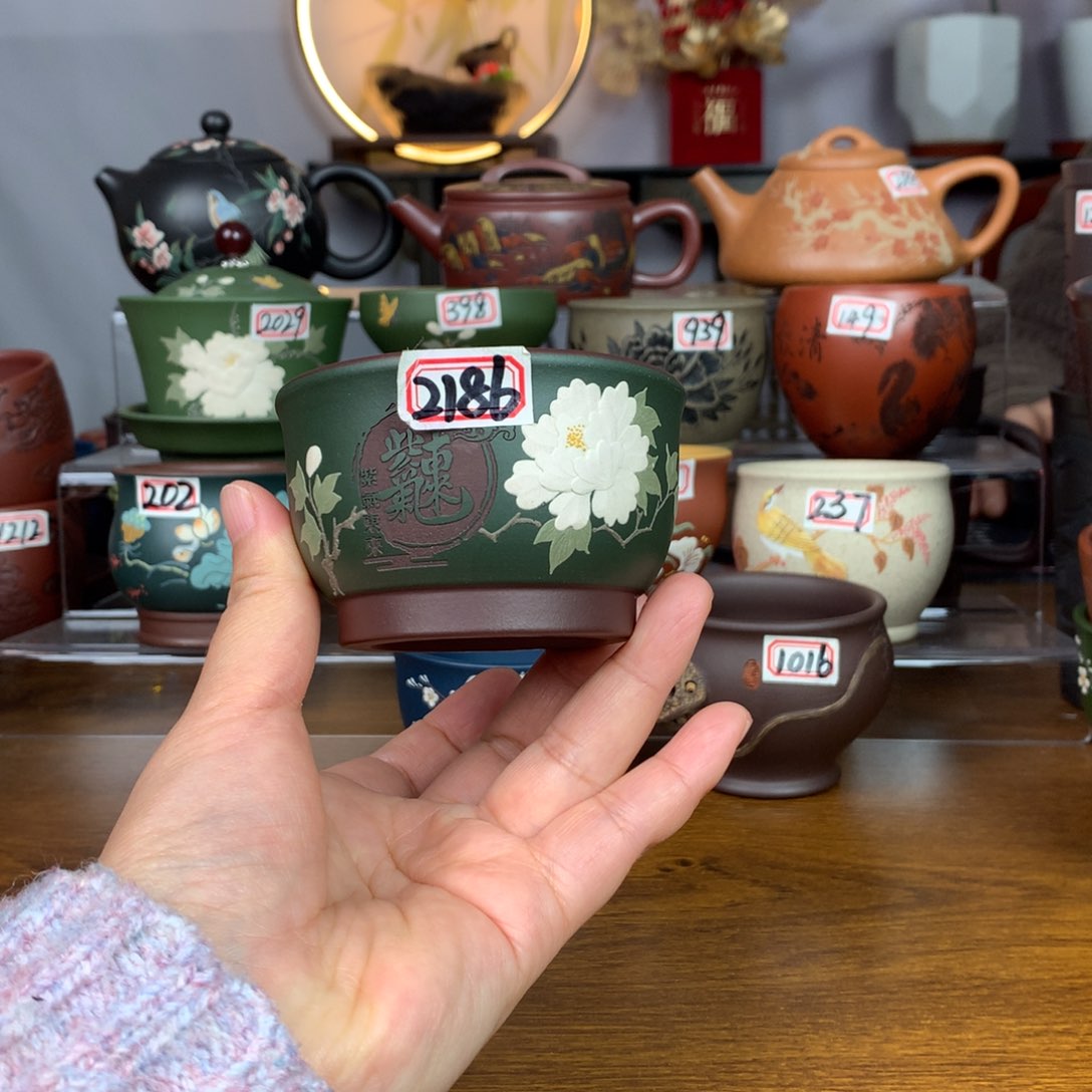 紫砂茶杯宜兴紫砂茶具