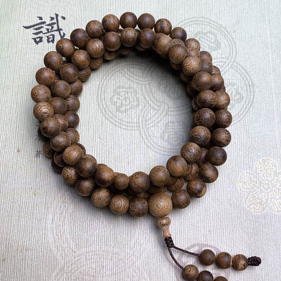 沉香手串雪*沉香香脉多圈8MM22克多样性发一条