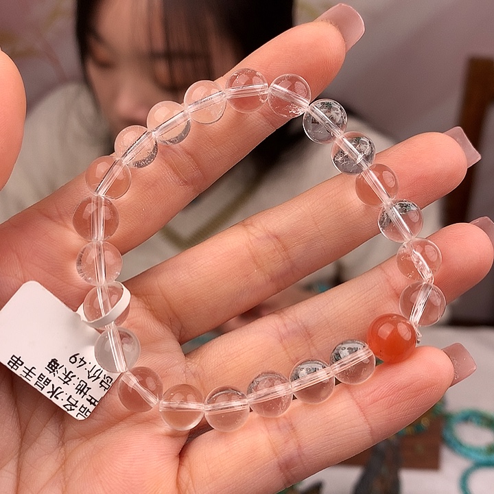 水晶手镯未镶嵌原矿