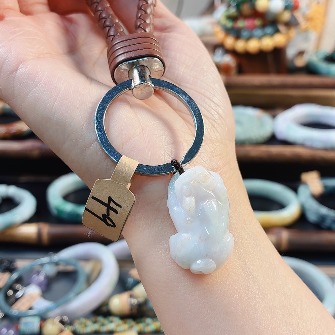 翡翠未镶嵌手链手串