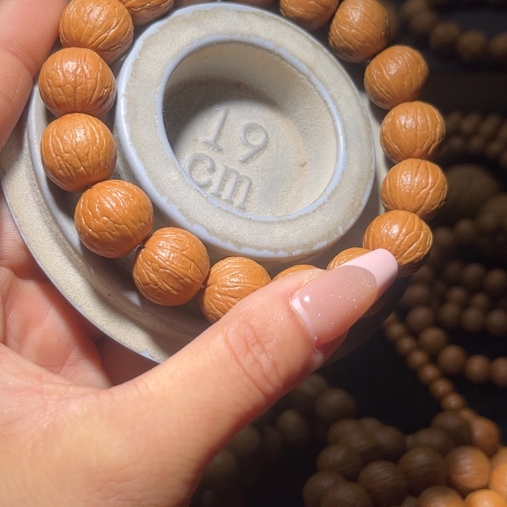 猴头核桃吊坠15同尺聚宝盆手串全品无瑕无药无修