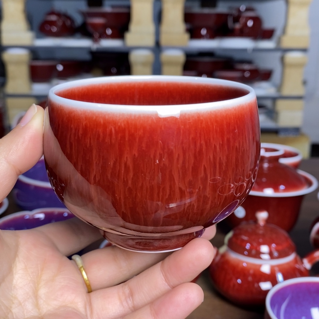 【闪购商品】薇****i景德镇名陶坊原矿郎红109号