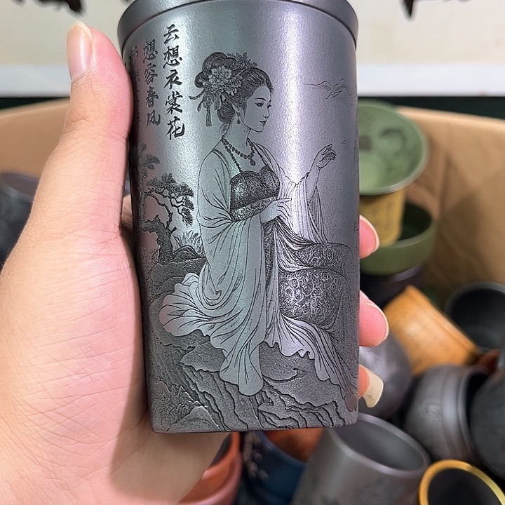 茶杯紫砂全手工紫砂主人杯