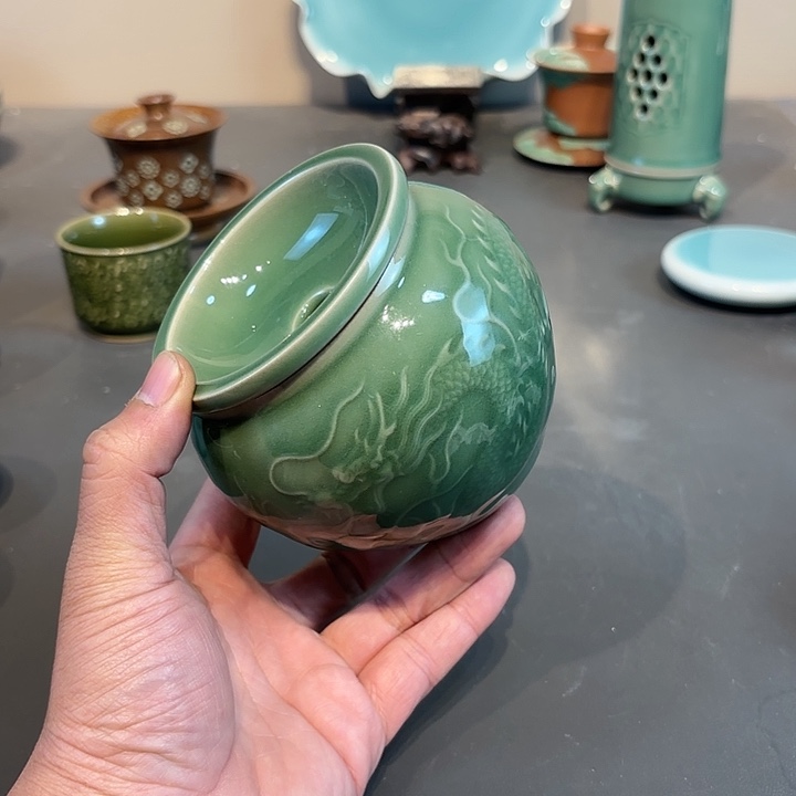 瓷片龙泉福利青瓷龙泉