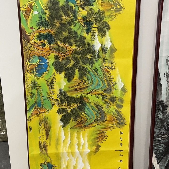 三个张画廊直播间！不带框