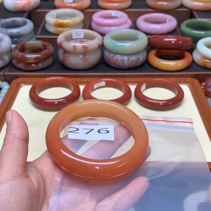 石英质玉手镯未镶嵌安**涵276