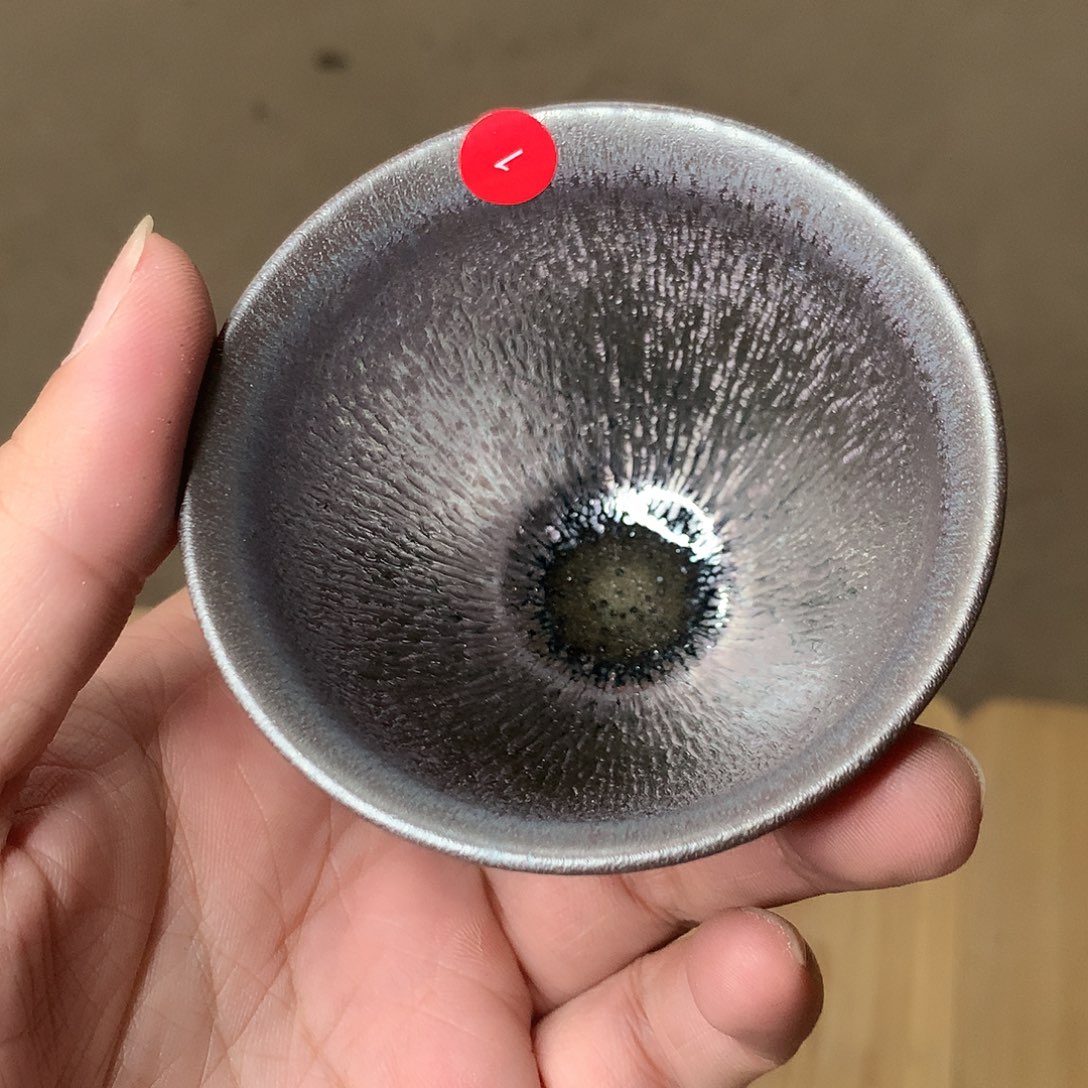 茶盏原矿高温草木灰釉建盏主人杯