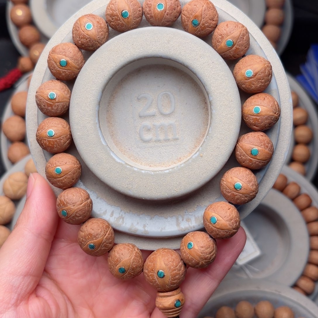 凤眼菩提吊坠精品手串14