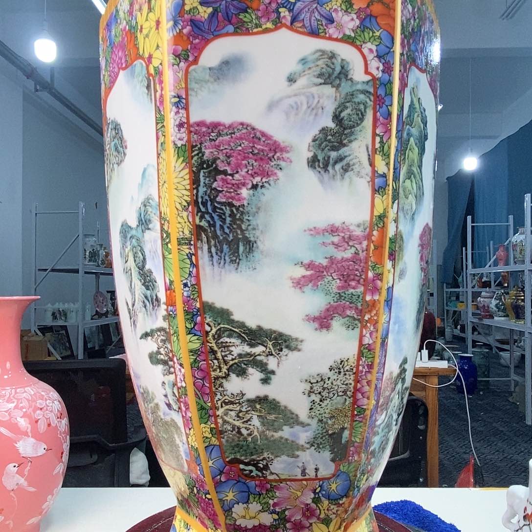 景德镇陶瓷花瓶摆件